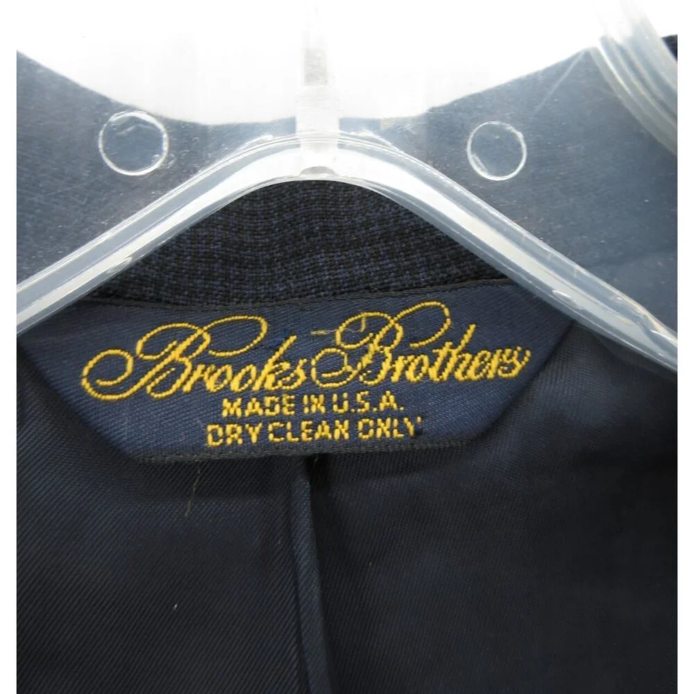 VINTAGE Brooks Brothers Sport Coat 42 Makers Brooksease Houndstooth USA